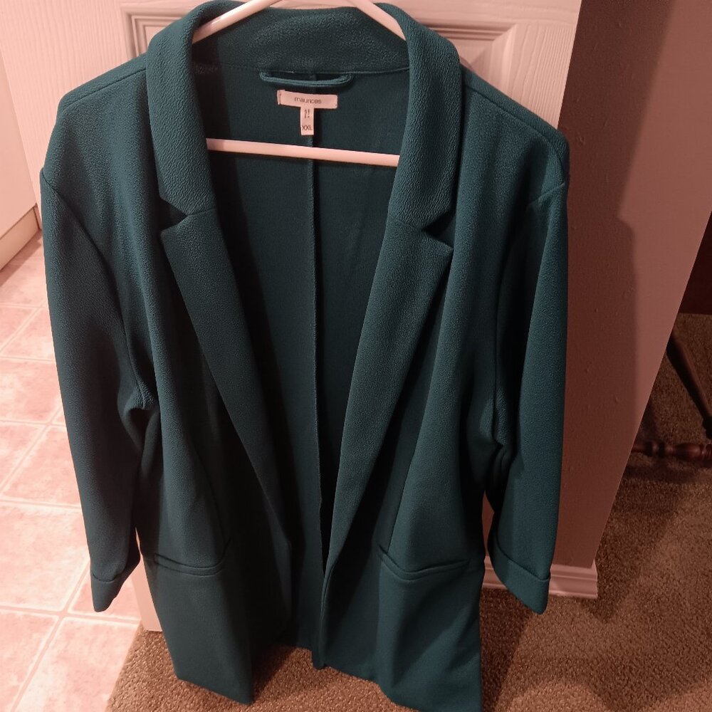 Maurices Jackets 15.00 each size XXL 1-copper 1-teal 1-burgundy